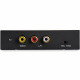 Convertidor de Audio Startech HD2VID2 Negro