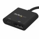 USB C to DisplayPort Adapter Startech CDP2DPUCP Black 4K Ultra HD