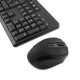 Keyboard and Mouse CoolBox COO-KTR-02W Spanish Qwerty