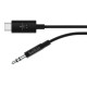 Cable Audio Jack (3,5 mm) Belkin F7U079BT03-BLK