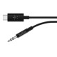 Cable Audio Jack (3,5 mm) Belkin F7U079BT03-BLK