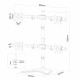 Soporte de Mesa para Pantalla Neomounts NM-D335D4BLACK 8 kg