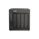 Almacenamiento en Red NAS Qnap TS-453E Negro Intel Celeron J6412