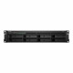 Almacenamiento en Red NAS Synology RS1221RP+ Negro AMD Ryzen V1500B