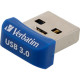 Memoria USB Verbatim 98711 Azul Gris 64 GB