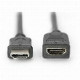HDMI Cable Digitus by Assmann AK-330201-050-S Black 5 m