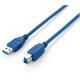 Cable USB 3.0 A a Micro USB B Equip 128293 Azul 3 m (1 unidad)