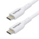 USB-C Cable Startech USB2CC1MNCWHE White