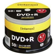 DVD+R INTENSO 4111155 (50 Unidades)