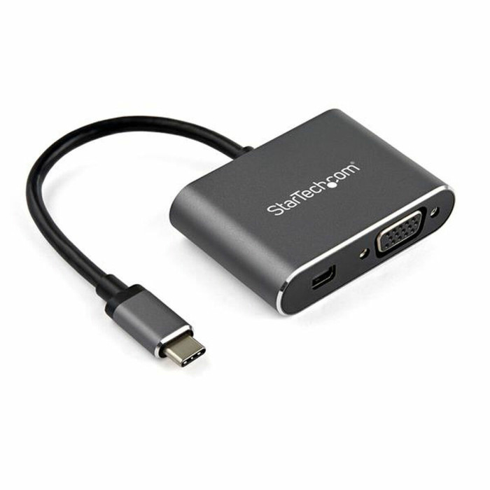 USB Adaptor Startech CDP2MDPVGA Grey USB Adaptor Startech CDP2MDPVGA Grey