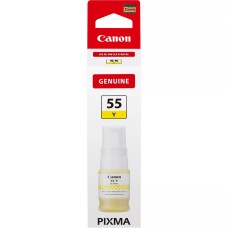 Cartucho de Tinta Original Canon 	GI-55 Y Amarillo (1 unidad)