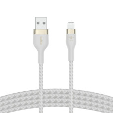 Cable USB a Lightning Belkin CAA010BT2MWH Blanco 2 m