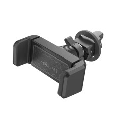 Soporte para móviles Celly MOUNTVENT360BK Negro Plástico Policarbonato