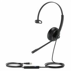 Auriculares con Micrófono Yealink UH34 LITE MONO TEAMS Negro
