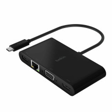 Adaptador USB-C Belkin AVC004BTBK Negro
