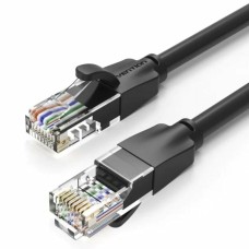 UTP Category 6 Rigid Network Cable Vention Black 5 m