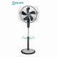 Freestanding Fan Orbegozo SF0246 55 W Black