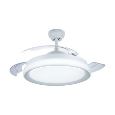 Ceiling Fan with Light Philips Lighting Bliss White 4500 Lm (2700k) (4000 K)