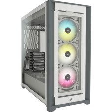 Caja Semitorre ATX Corsair iCUE 5000X RGB Blanco