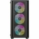 ATX Semi-tower Box Tempest Rampart  Black