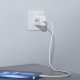 Cargador de Pared + Cable USB-C PcCom Blanco 20 W