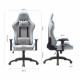 Office Chair Tempest Vanquish Blue