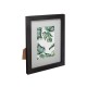 Photo frame Atmosphera Black Wood (5 Pieces)