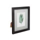 Photo frame Atmosphera Black Wood (5 Pieces)