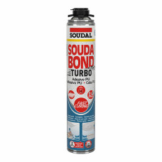 Espuma Soudal SoudaBond Turbo Poliuretano Pistola 750 ml