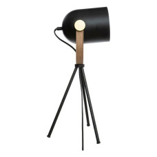 Desk lamp Atmosphera Action Tripod 16 x 18 x 45 cm Black 25 W polystyrene