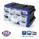 Cajonera multiusos Workpro Transparente 12 cajones Apilable