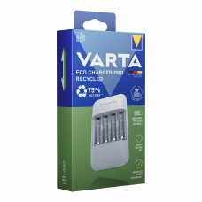 Cargador de Pilas Varta Eco Charger Pro Recycled 4 Pilas