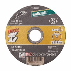 Discos de corte Wolfcraft 8462000 Ø 115 mm (10 Unidades)