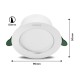 Downlight Philips Diamond Cut White 2 W 360 Lm Ø 9,5 cm (4000 K)