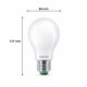 LED lamp Philips Classic A 4 W 60 W E27 840 lm (2700 K)