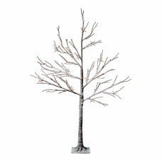 Árbol de Navidad Lumineo 492348 Luz LED Exterior Nevado 30 x 30 x 125 cm