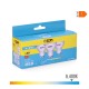 Pack de 3 bombillas LED EDM F 5 W GU10 450 lm Ø 5 x 5,5 cm (6400 K)