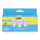 Pack de 3 bombillas LED EDM F 5 W GU10 450 lm Ø 5 x 5,5 cm (6400 K)