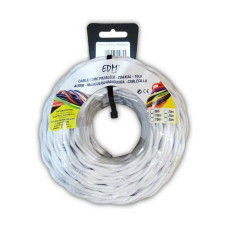 Cable EDM 2 x 2,5 mm Blanco 5 m