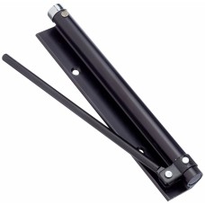 Cierrapuertas Micel MC02 NE m57202 Muelle Negro Aluminio 20 x 3 cm