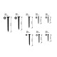 Screw kit Black & Decker Phillips Wood 332 Pieces