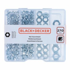 Set Tuercas Black & Decker 270 Piezas