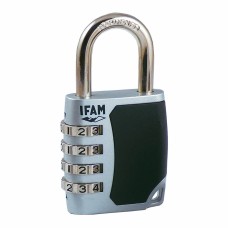 Candado de combinación IFAM C45S Acero Zinc 6,3 mm (4,45 cm)