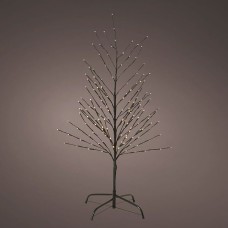 Christmas Tree 493459 LED Battery Black Ø 80 x 150 cm