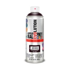 Pintura en spray Pintyplus Evolution RAL 9005 400 ml Satinado Jet Black