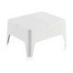 Mesa auxiliar SP Berner Alaska Blanco Plástico 58 x 48 x 30 cm