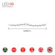Guirnalda de Luces LED EDM Easy-Connect Multicolor (4 m)
