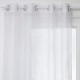 Curtain Atmosphera Tropical Polyester White (140 x 240 cm)