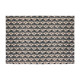 Alfombra Atmosphera Negro Beige Algodón Multicolor 60 x 90 cm