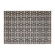 Alfombra Atmosphera Negro Beige Algodón Multicolor 60 x 90 cm